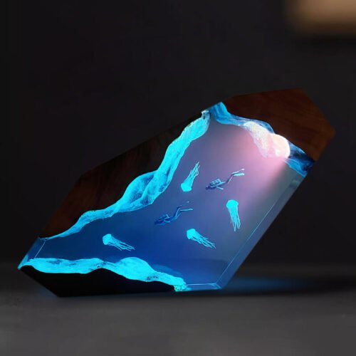 Deep Sea Diver Resin Light