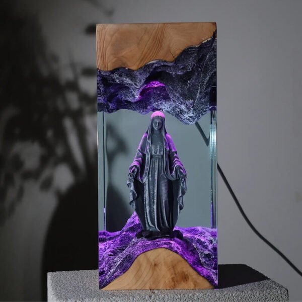 Virgin Mary Resin Night Light 1 Night Light 1