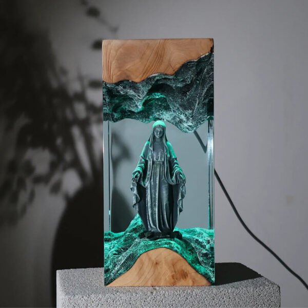 Virgin Mary Resin Night Light 2 Night Light 2
