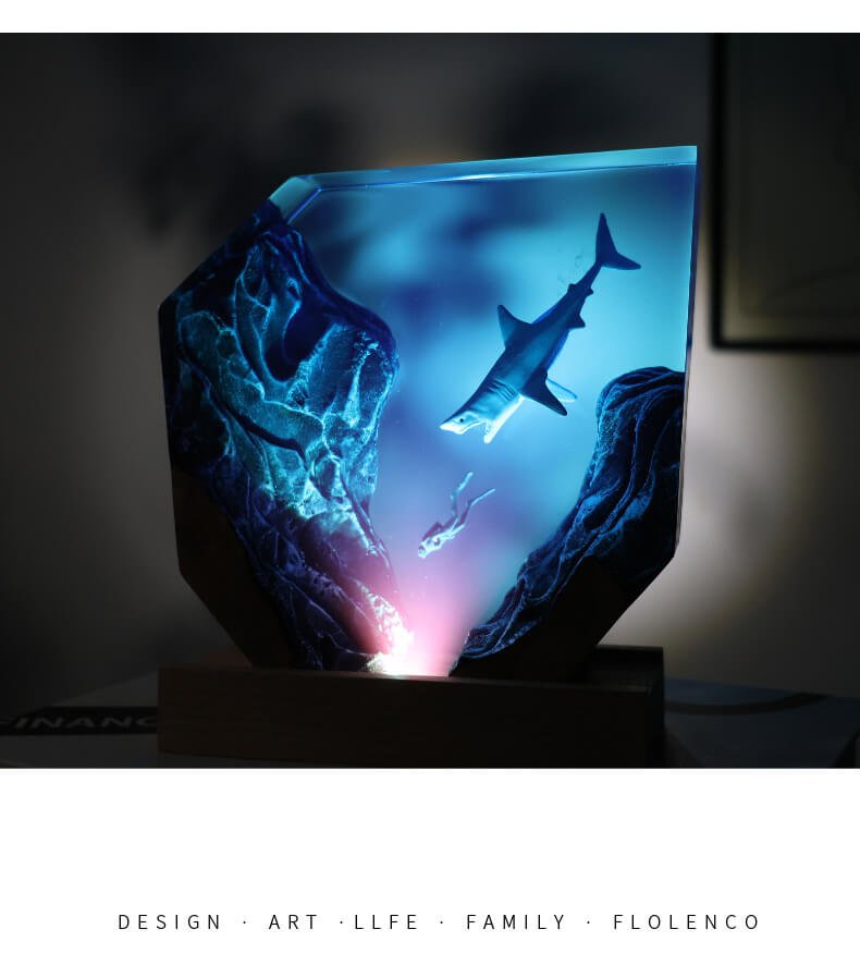 Shark And Diver Marine 6