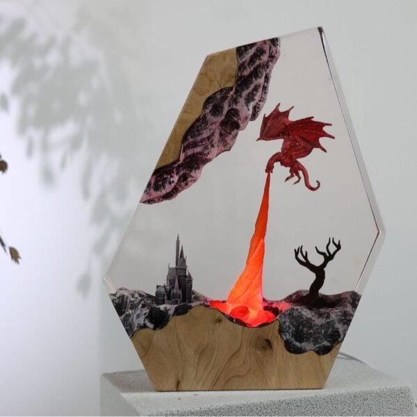 Flame Dragon Breathing Lamp 2