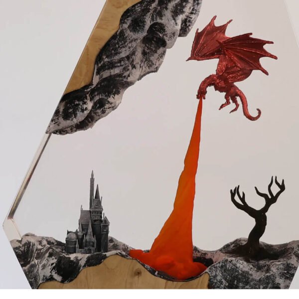 Flame Dragon Breathing Lamp 4