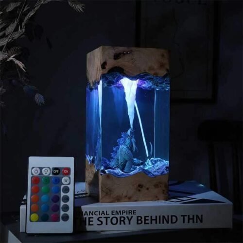 Super monster resin lamp