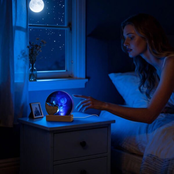 Space Astronaut Resin Lamp 3