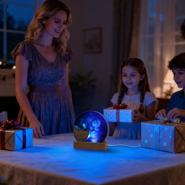 Space Astronaut Resin Lamp 4