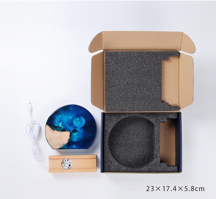 Space Astronaut Resin Lampxq 9