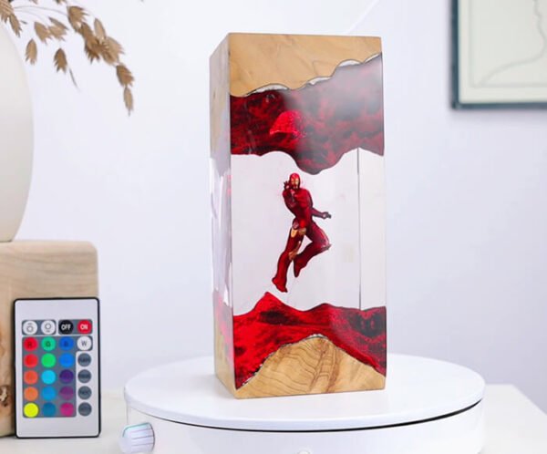 Superhero Resin Lamp1 1