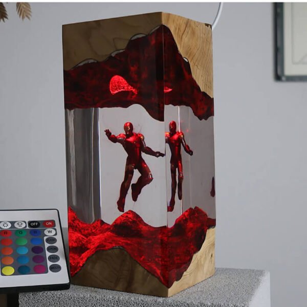 Superhero Resin Lamp1 2