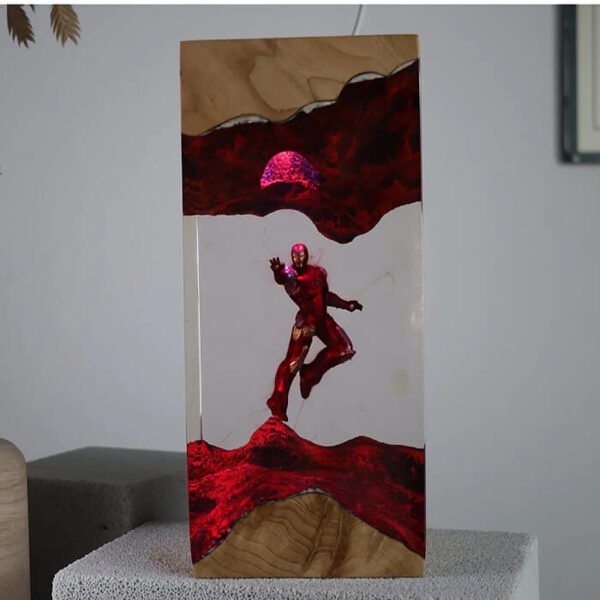 Superhero Resin Lamp1 5