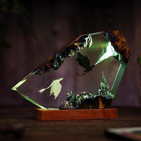 Toothless Dragon Resin Lamp 5