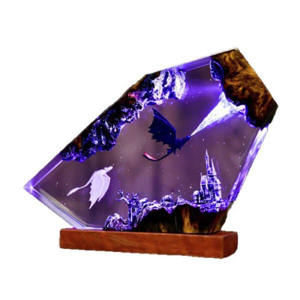 Toothless Dragon Resin Lamp 6